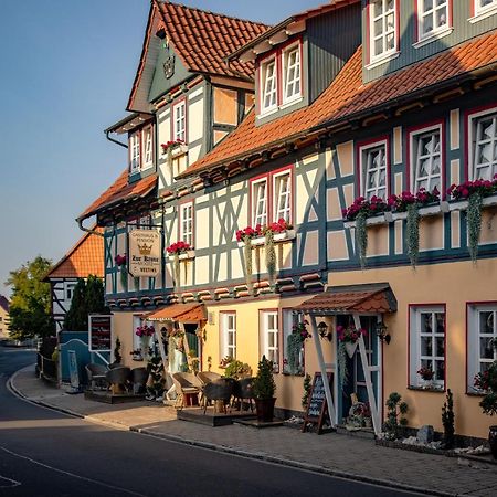 Pension Zur Krone Martinfeld Esterno foto