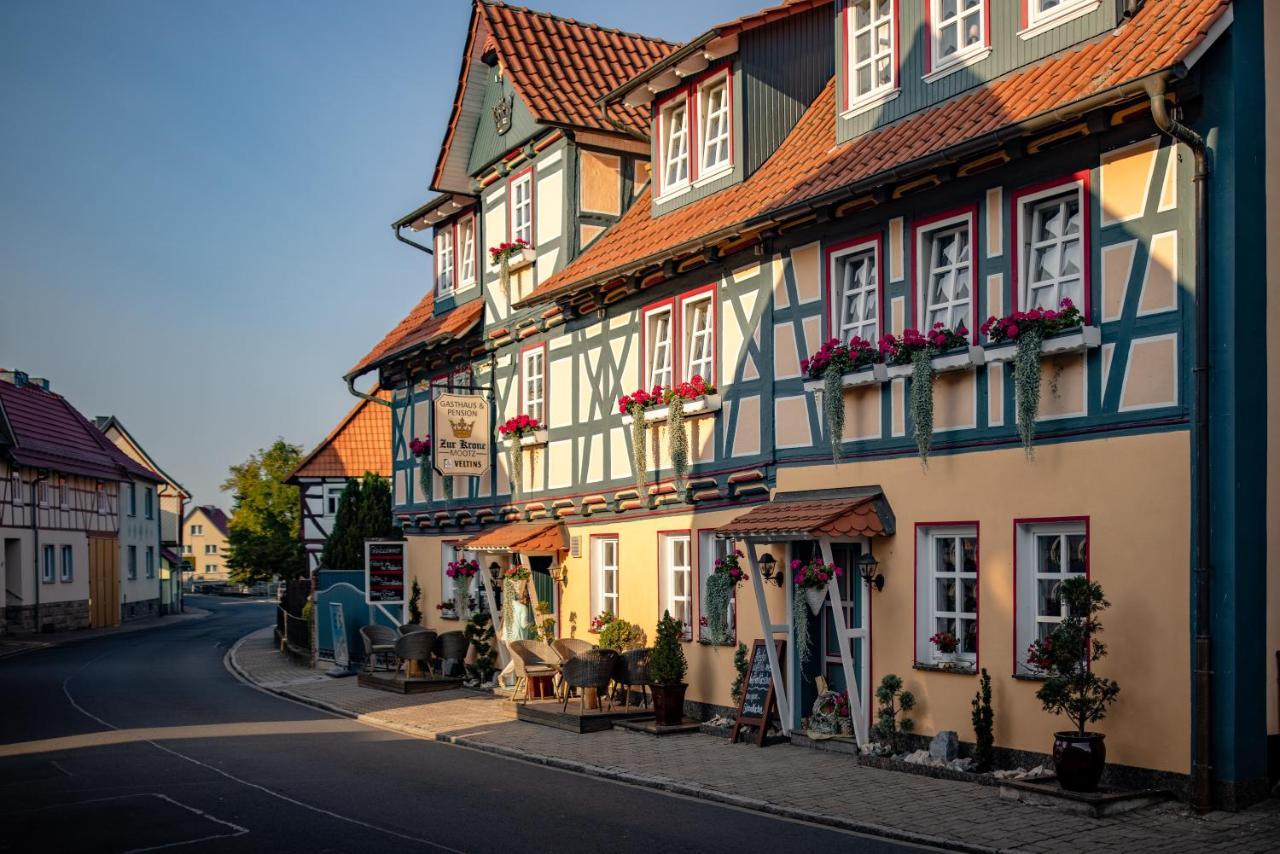 Pension Zur Krone Martinfeld Esterno foto