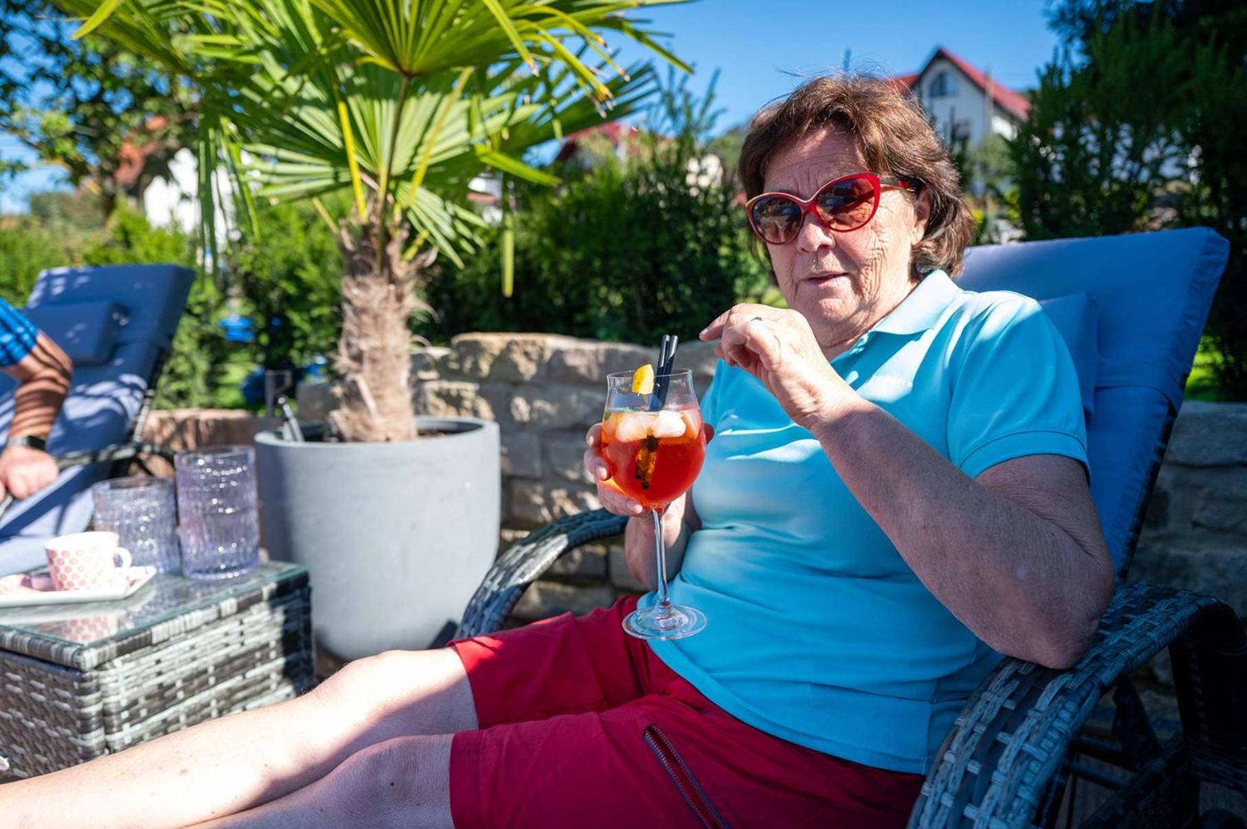 Pension Zur Krone Martinfeld Esterno foto