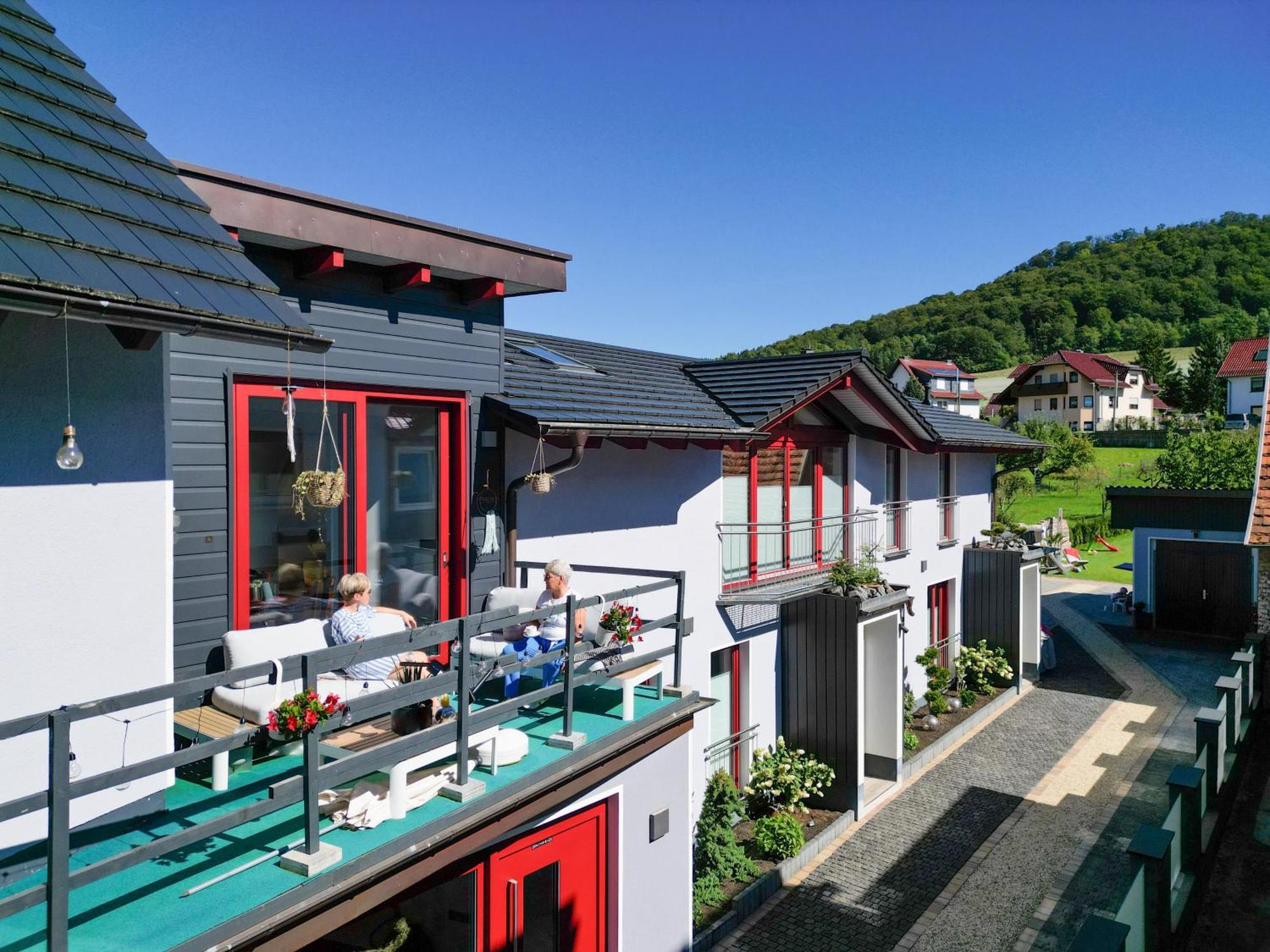 Pension Zur Krone Martinfeld Esterno foto