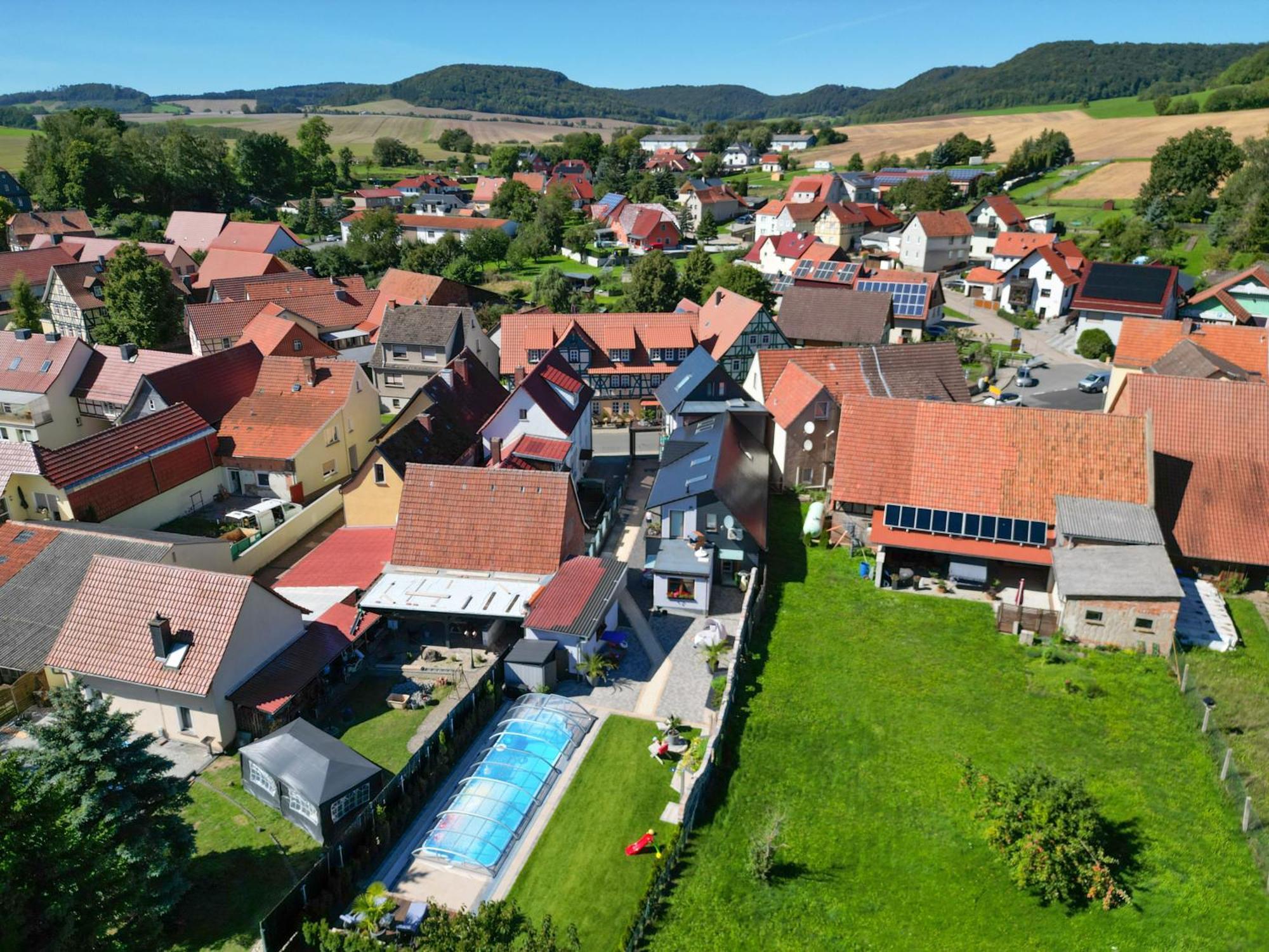Pension Zur Krone Martinfeld Esterno foto